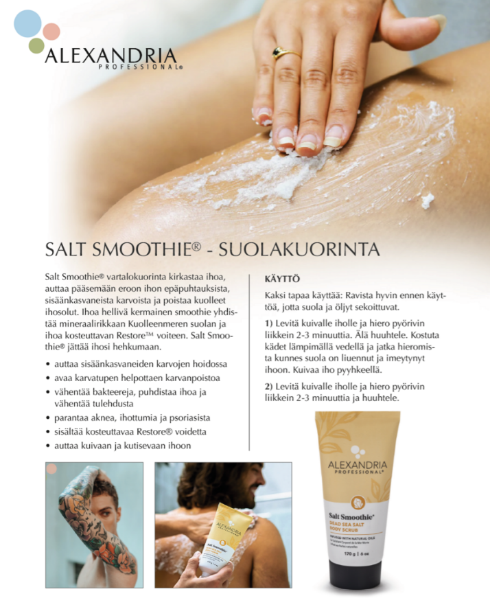 Alexandria Salt Smoothie -suolakuorinta - Image 3