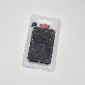 Mustat kampauslenkit 100 kpl